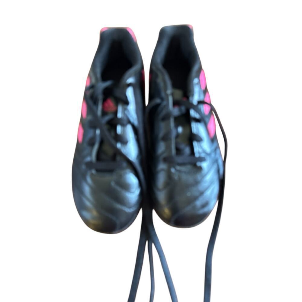 Adidas Size 12K US Black/Pink Soccer Cleats